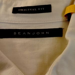 Sean John Linen Set Draw-String Pant